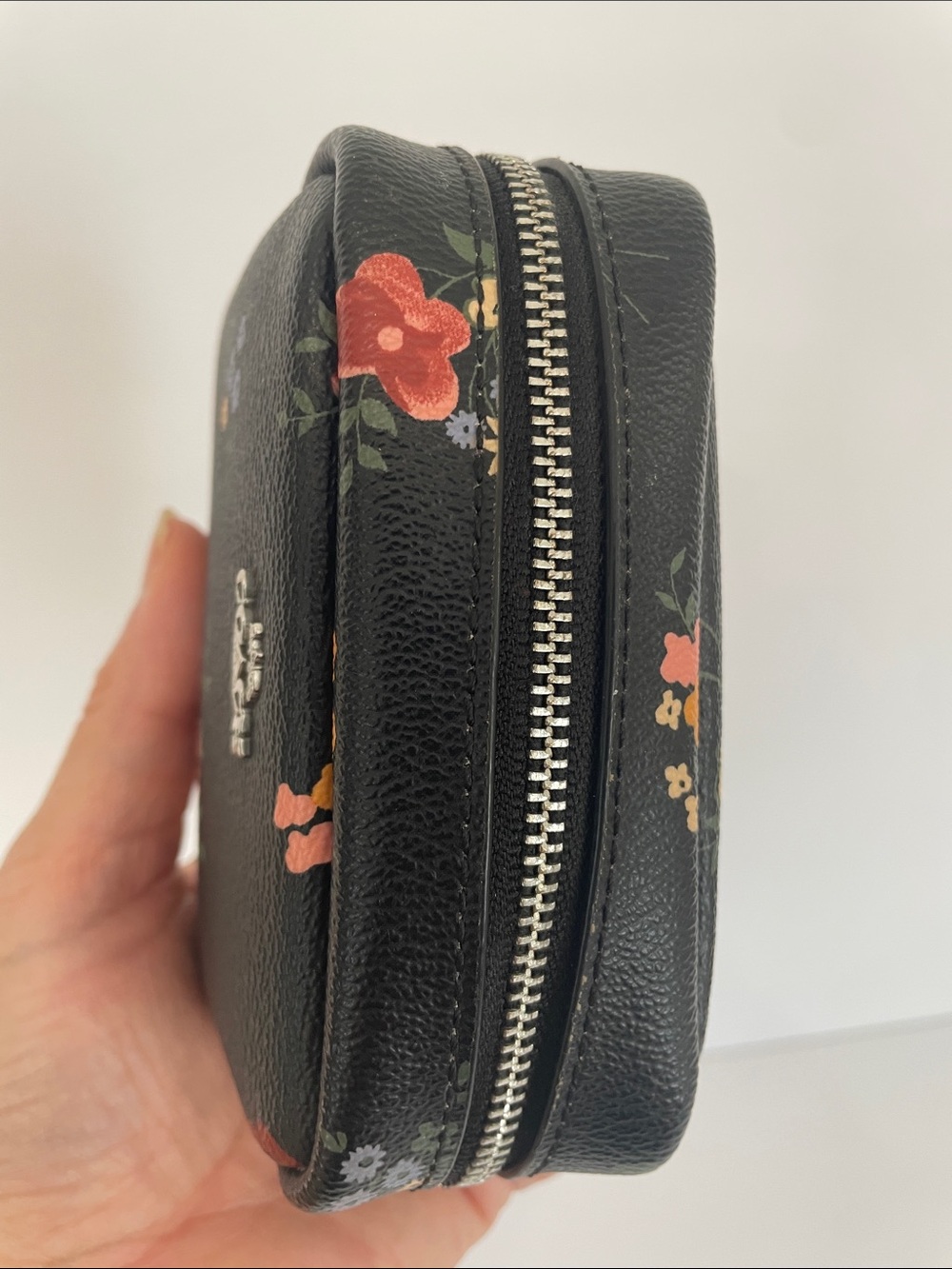 Coach Mini Boxy Cosmetic Case | Pouch Wildflower - Picture 7 of 10
